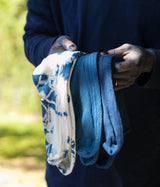 Corgi "RYUKYU INDIGO DYED SOCKS"