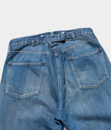 A.PRESSE 2025 STYLE1 "No.2 Washed Denim Pants"