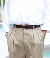 TORY LEATHER "1 Spur Buckle Belt"