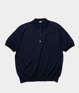A.PRESSE "Cotton Knit S/S Polo Shirts"