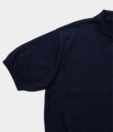 A.PRESSE "Cotton Knit S/S Polo Shirts"