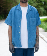 SENUI "RYUKYU INDIGO DYED S/S Shirt"