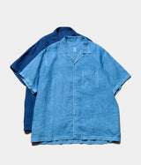 SENUI "RYUKYU INDIGO DYED S/S Shirt"