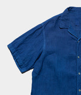SENUI "RYUKYU INDIGO DYED S/S Shirt"