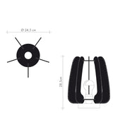 LAFABLIGHT "ARIOCA QADRO LAMP ON BASE"