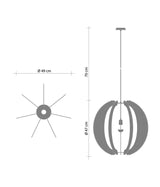 LAFABLIGHT "ASTROFI UFOLA PENDANT LAMP"