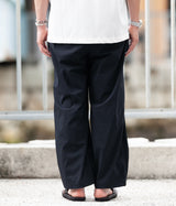 STILL BY HAND "DN02231" wide denim pants