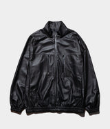 SSSTEIN "LEATHER WINDBREAKER JACKET"