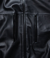 SSSTEIN "LEATHER WINDBREAKER JACKET"