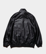 SSSTEIN "LEATHER WINDBREAKER JACKET"