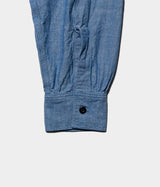 A.PRESSE "BB Washed Chambray Shirt"