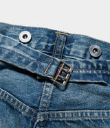A.PRESSE 2025 Style2 "No.22 Washed Wide Denim Pants"