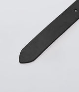 XOLO JEWELRY "Square Buckle -Black Leather-"