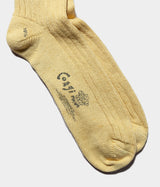Corgi "VEGETABLE DYED SOCKS"