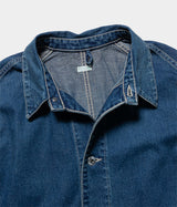 A.PRESSE "Denim Coverall Jacket"