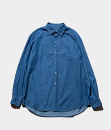 A.PRESSE "Washed Denim Shirt"
