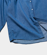 A.PRESSE "Washed Denim Shirt"