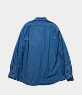 A.PRESSE "Washed Denim Shirt"