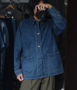 A.PRESSE "Denim Coverall Jacket"