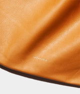 COMESANDGOES "COW LEATHER DRAWSTRING BAG (LARGE)"