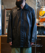 SSSTEIN "LEATHER ZIP JACKET"