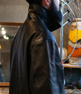 SSSTEIN "LEATHER ZIP JACKET"