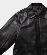 SSSTEIN "LEATHER ZIP JACKET"