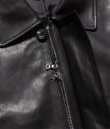 SSSTEIN "LEATHER ZIP JACKET"
