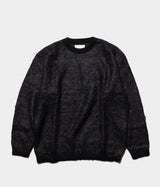 YOKE "3COLOR JACQUARD MOH AIR SWEATER"