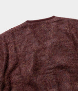YOKE "3COLOR JACQUARD MOHAIR CARDIGAN"