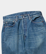 A.PRESSE "Washed Denim Wide Pants"