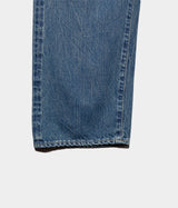 A.PRESSE "Washed Denim Wide Pants"