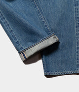 A.PRESSE "Washed Denim Wide Pants"