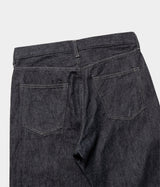 A.PRESSE "Black Washed Denim Pants"
