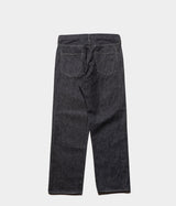 A.PRESSE "Black Washed Denim Pants"