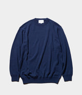 STILL BY HAND "KN05233" 7G pullover knit
