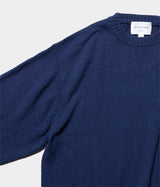 STILL BY HAND "KN05233" 7G pullover knit