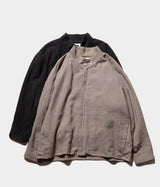 STILL BY HAND "BL03233" Linen short blouse