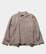 STILL BY HAND "BL03233" Linen short blouse