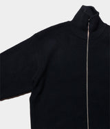 SSSTEIN "OVERSIZED DRIVERS KNIT ZIP JACKET"