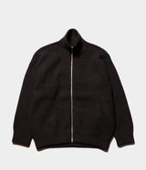 SSSTEIN "OVERSIZED DRIVERS KNIT ZIP JACKET"