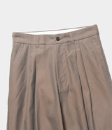 STILL BY HAND "PT04233" Cotton chambray pants