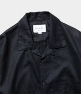 STILL BY HAND "SH04233" Open collar shirt