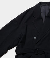 YOKO SAKAMOTO "TWEED DOUBLE BREASTED COAT"