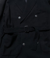 YOKO SAKAMOTO "TWEED DOUBLE BREASTED COAT"