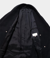 YOKO SAKAMOTO "TWEED DOUBLE BREASTED COAT"