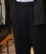 STILL BY HAND "CS04233" Wool mixed jersey pants