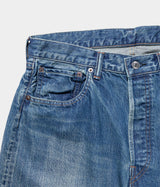 A.PRESSE "Washed Denim Pants E  Bleach"
