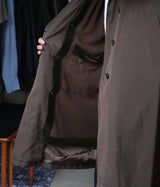 A.PRESSE "Lining Detachable Silk Coat"