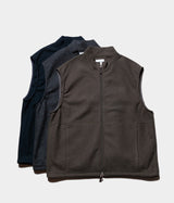 STILL BY HAND "VE02233" zip up vest
